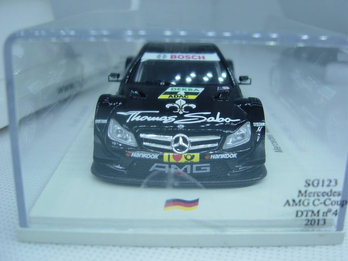 送料350円～ spark 1/43 Mercedes AMG C-Coupe DTM 2013 #4 Roberto Merhi メルセデス ロベルト・メリ_画像4