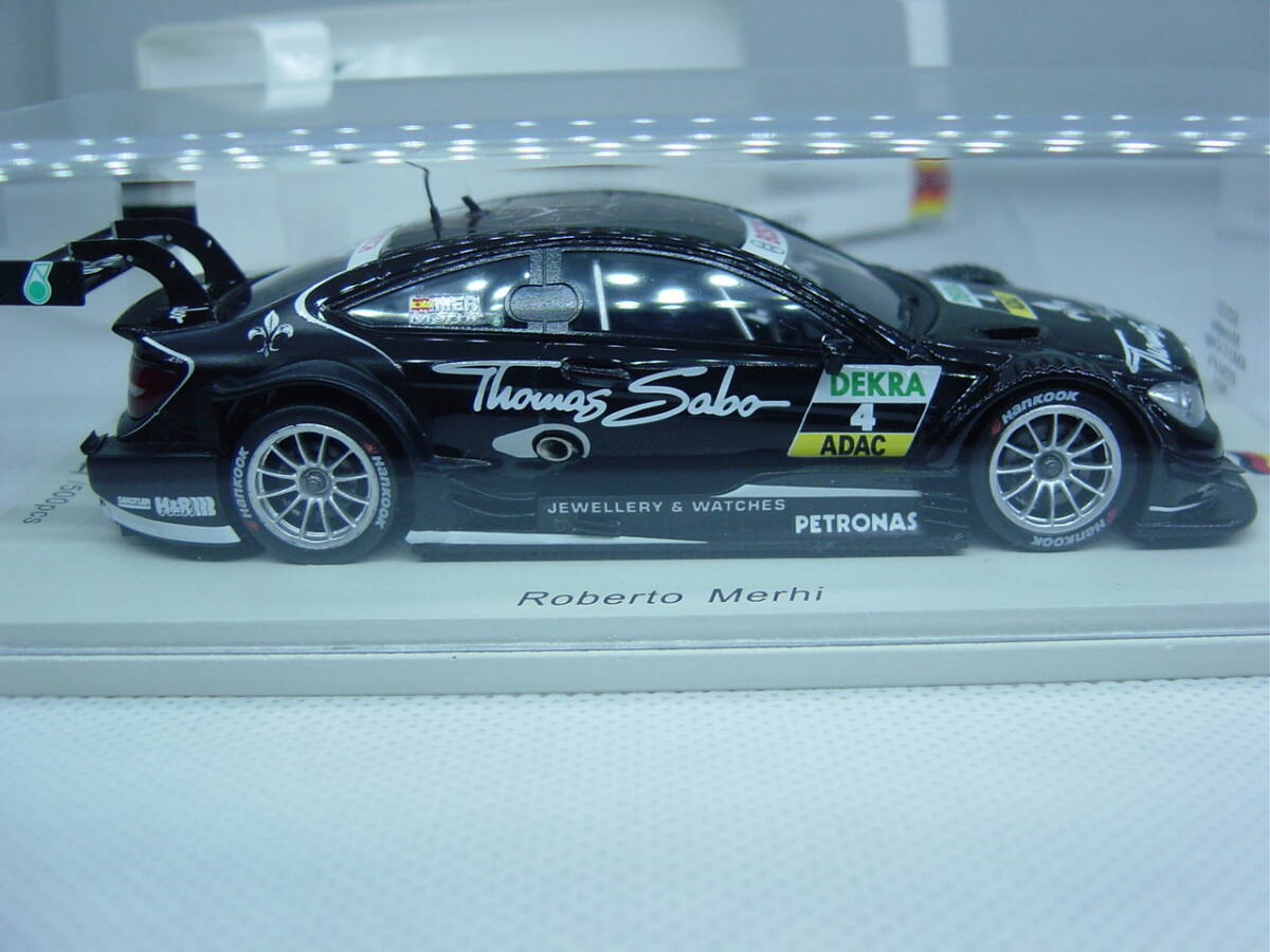 送料350円～ spark 1/43 Mercedes AMG C-Coupe DTM 2013 #4 Roberto Merhi メルセデス ロベルト・メリ_画像7