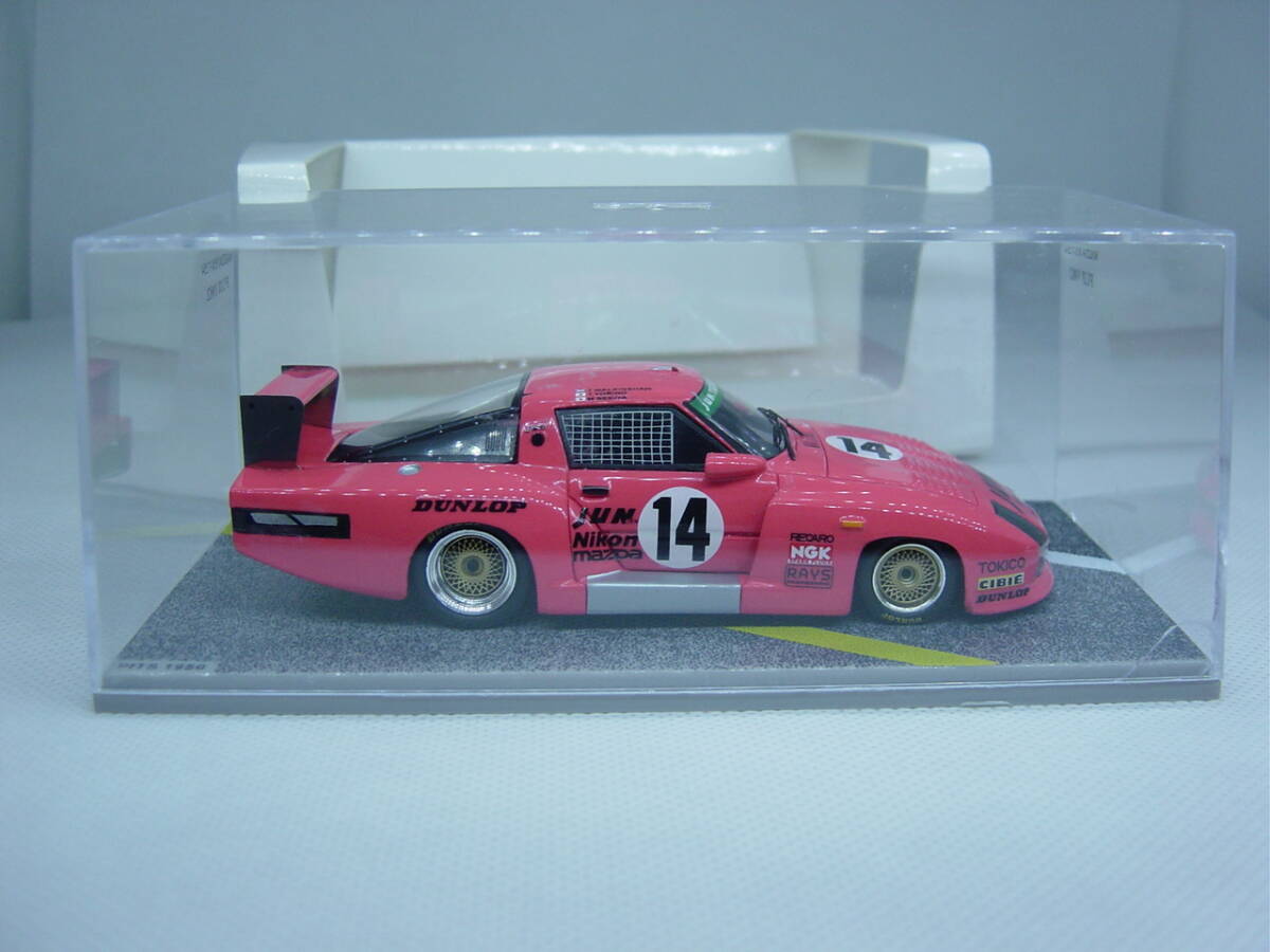 送料350円～ 【ケース割れあり・本体傷あり】Bizarre spark 1/43 MAZDA RX-7 254 FUJI 1982 #14 _画像7