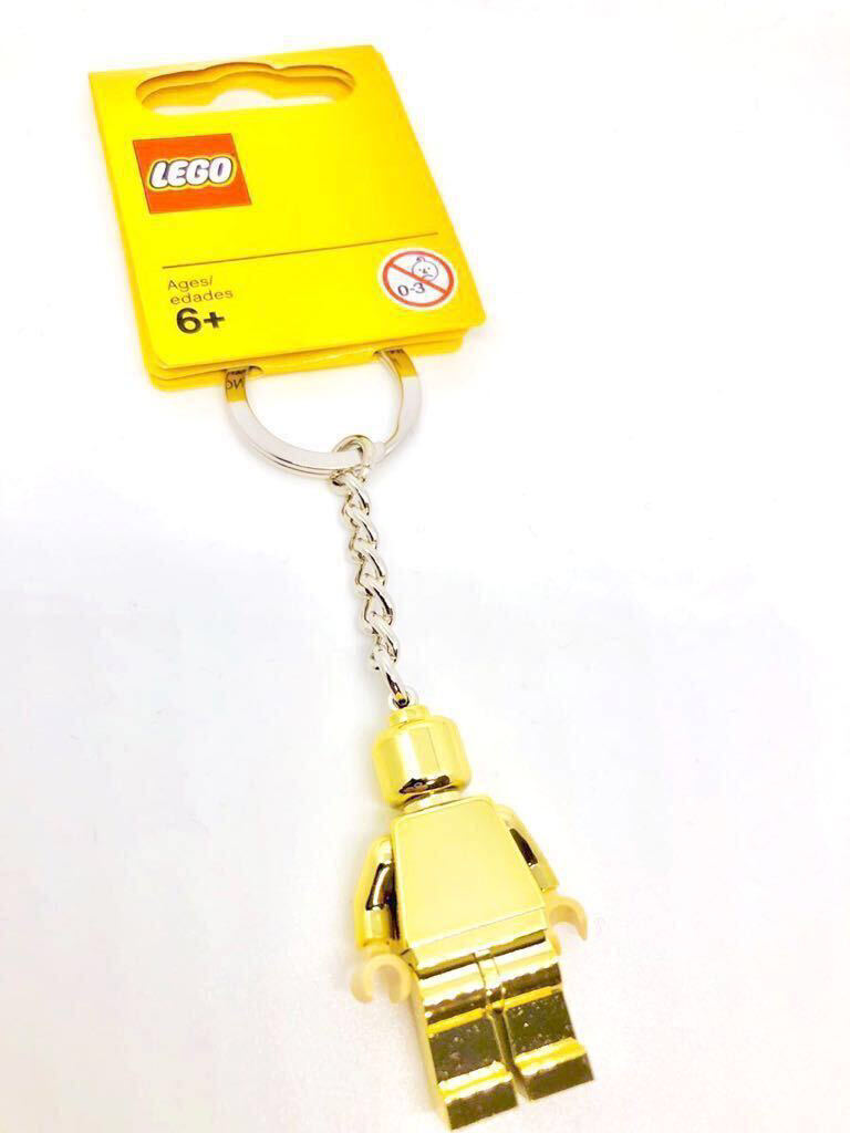 【送料無料】レゴ ゴールド ミニフィグ キーホルダー キーチェーン LEGO 正規品 新品_画像2