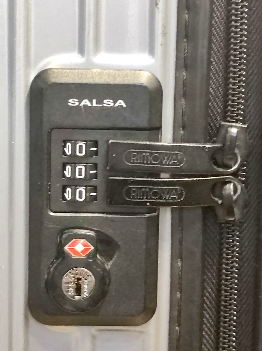 RIMOWA リモワ サルサ 856.70 約82リットル 2輪 TSAロック スーツケース SALSA_画像8