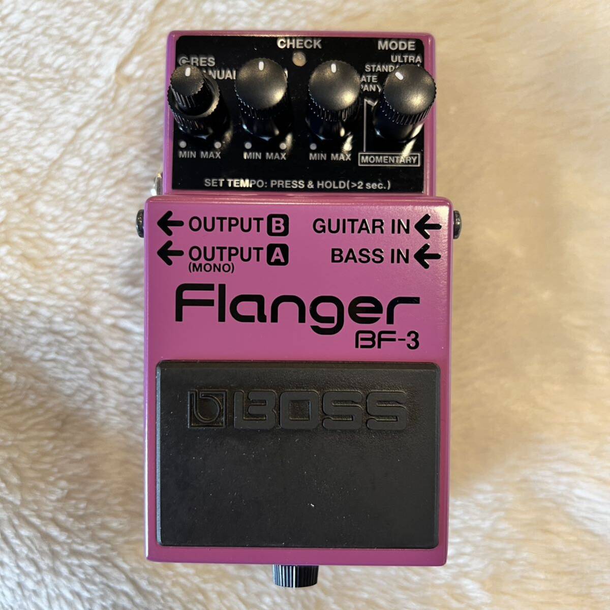 【美品】BOSS(ボス)Flanger(フランジャー) BF-3 箱・説明書付の画像2