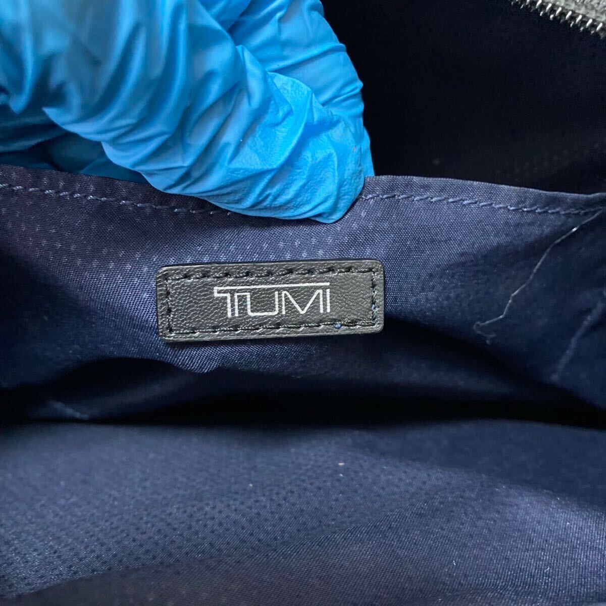 極美品 TUMI トゥミトートバッグ ブリーフケース ショルダー ハンド 2way レザー 本革 ビジネス A4 黒 ブラック メンズ 大容量 3室 の画像10