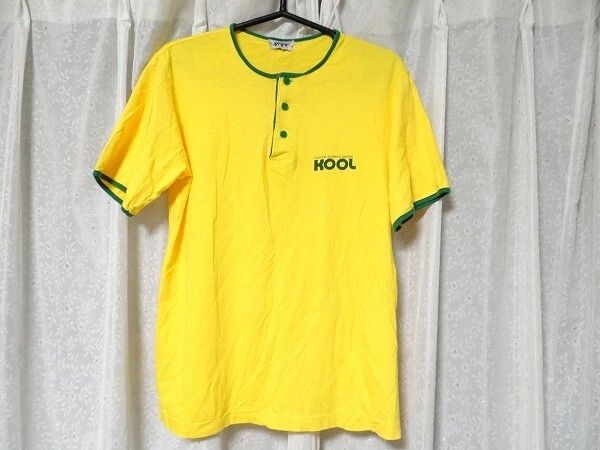  rare 80 period made in Japan Vintage SUPER SPORTS DRINK KOOL sport drink cool T-shirt retro Showa era that time thing 