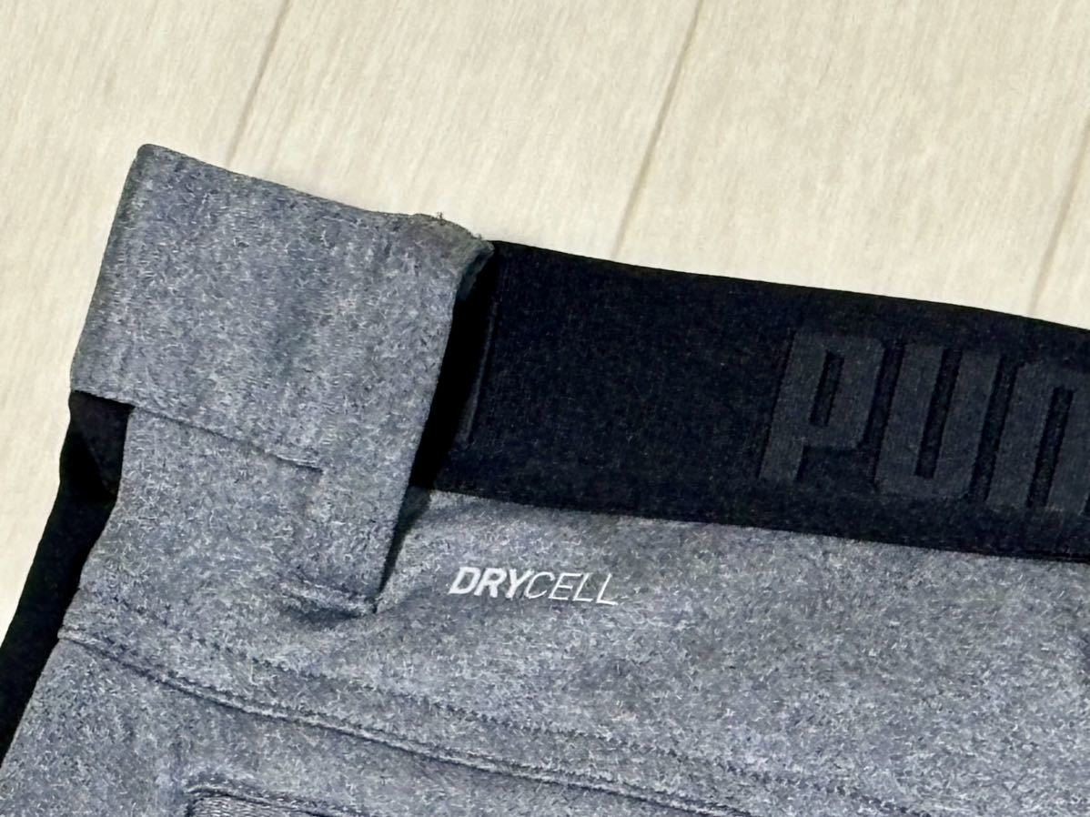  new goods * Puma Golf DRYCELL. water speed . sweat slim jogger pants / that way PLAY/ spring summer / gray / size M(w78)