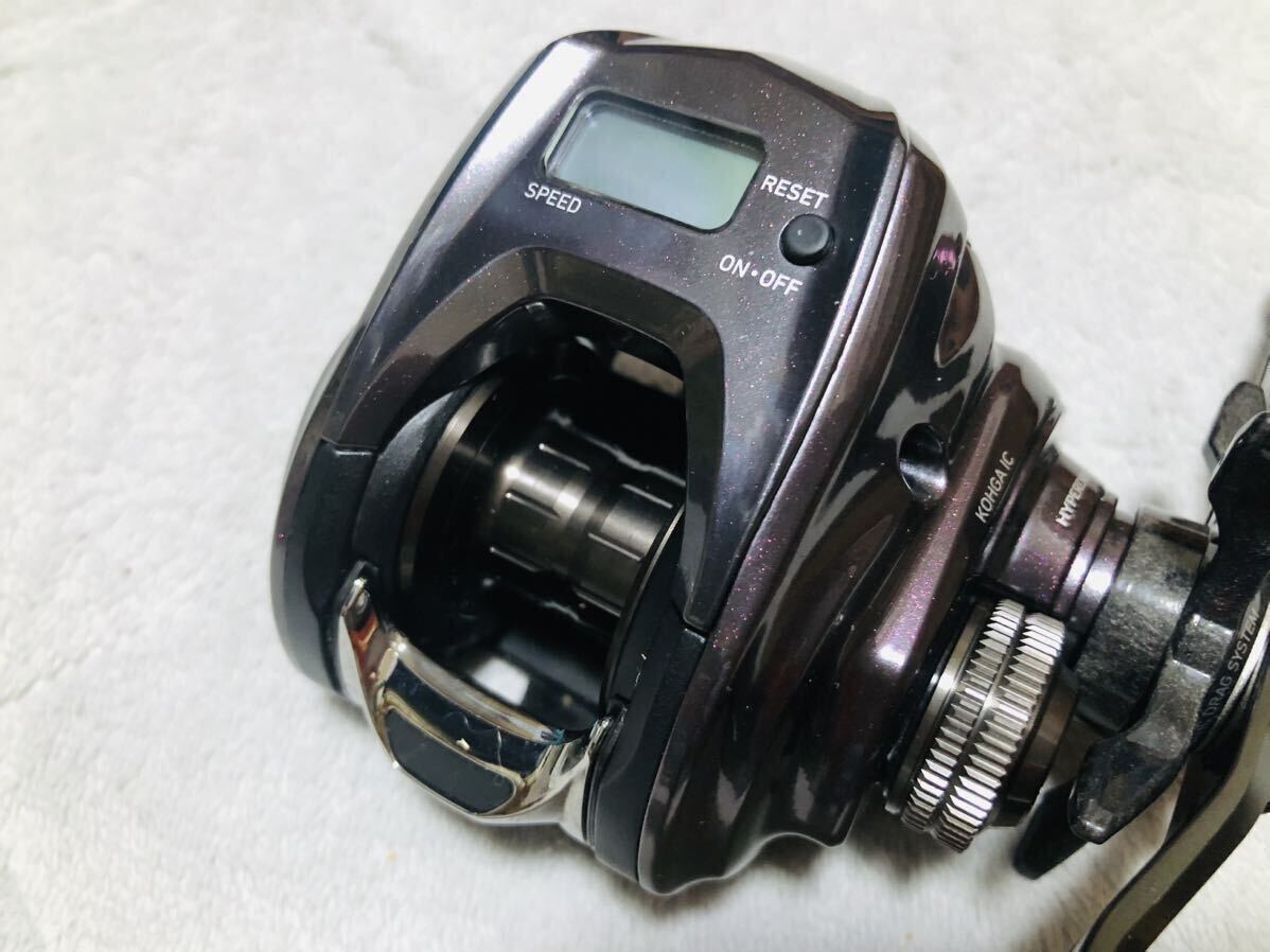 21 紅牙 IC 150 Daiwa ロングハンドル『超美品』♪ 瀬戸内の鯛ラバや日本海でのディープ鯛ラバに！_画像3