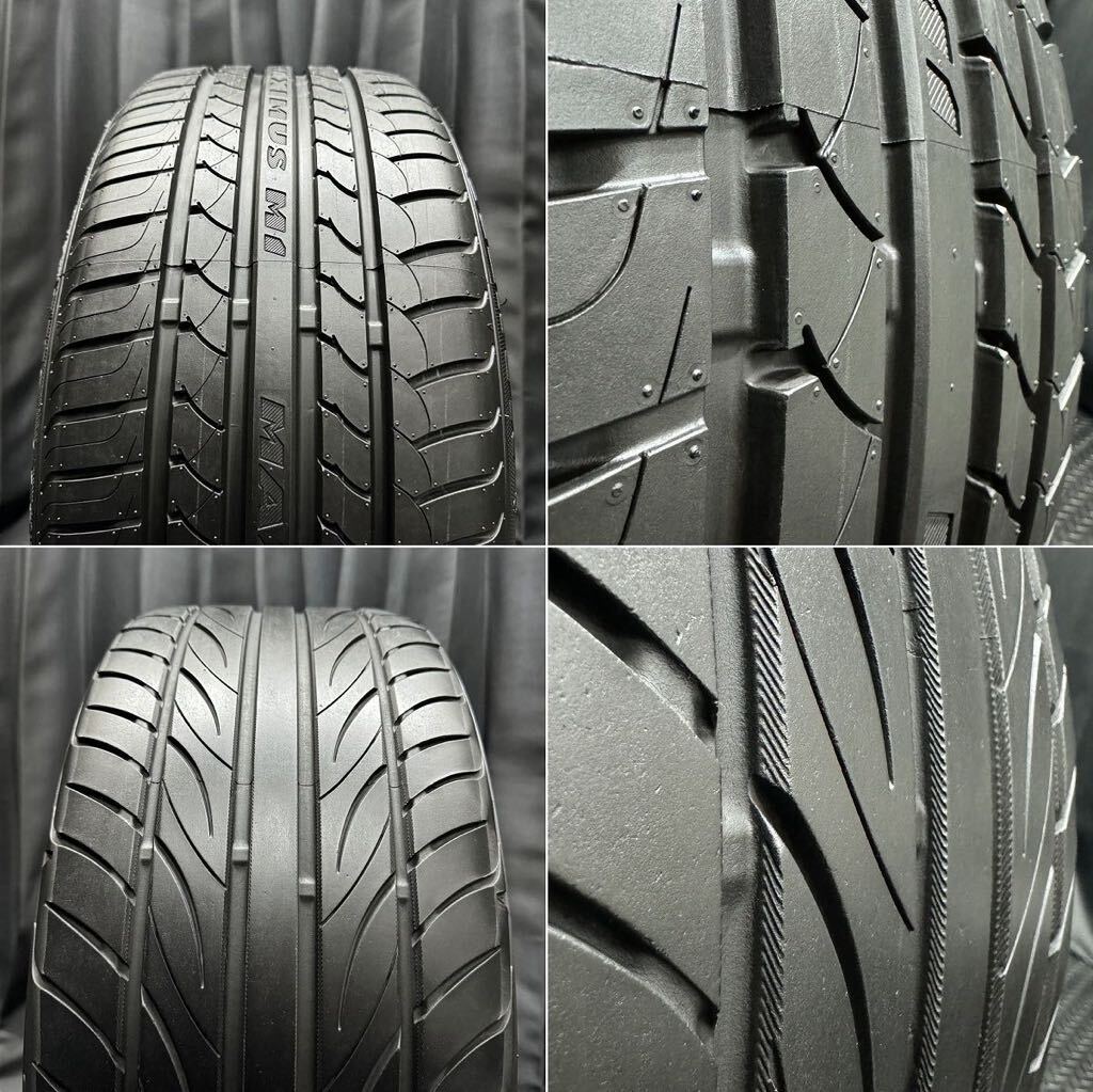 WORK EMOTION CR極＆245/35R19 サマータイヤ 4本 №B240430-B4【9.5J +38 5H 114.3】WRX STI ブレンボ6POT車等/19インチホイール*Kiwamiの画像2