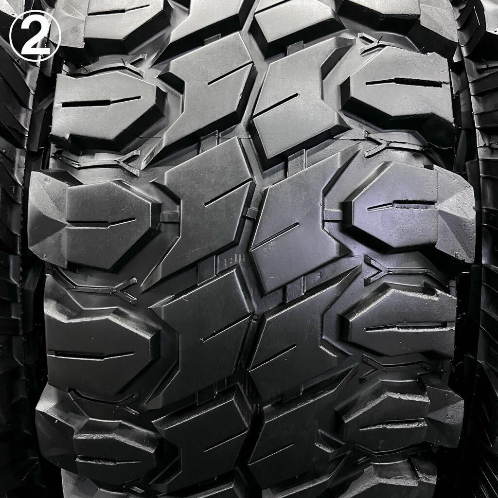 深溝★33×12.50R20LT GLADIATOR X COMP M/T 4本 №240416-S1 タンドラ ランクルプラド ハイラックス ベンツGクラス等20インチマッドタイヤの画像3