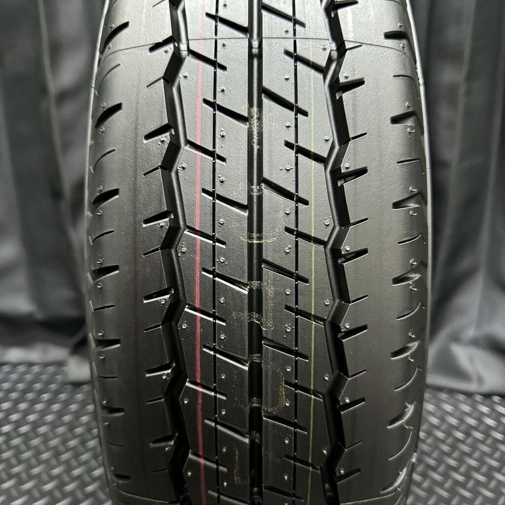 23年製新車外し★195/80R15 107/105S LT DUNLOP SP175N 4本 №B240430-B2 200系ハイエース レジアス NV350キャラバン等/サマータイヤセット_画像5