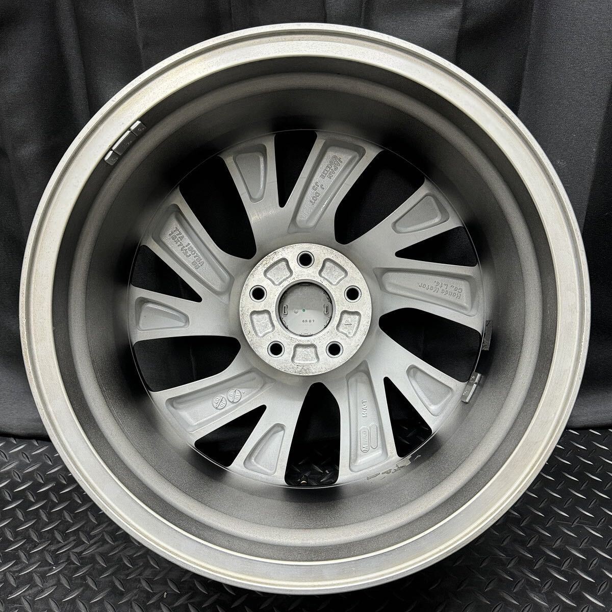 ENKEI製 ホンダ ヴェゼルRS 純正ホイール 18×7.5J +55 5H 114.3 4本 №B240404-B2 ステップワゴン オデッセイ流用/18インチアルミの画像8