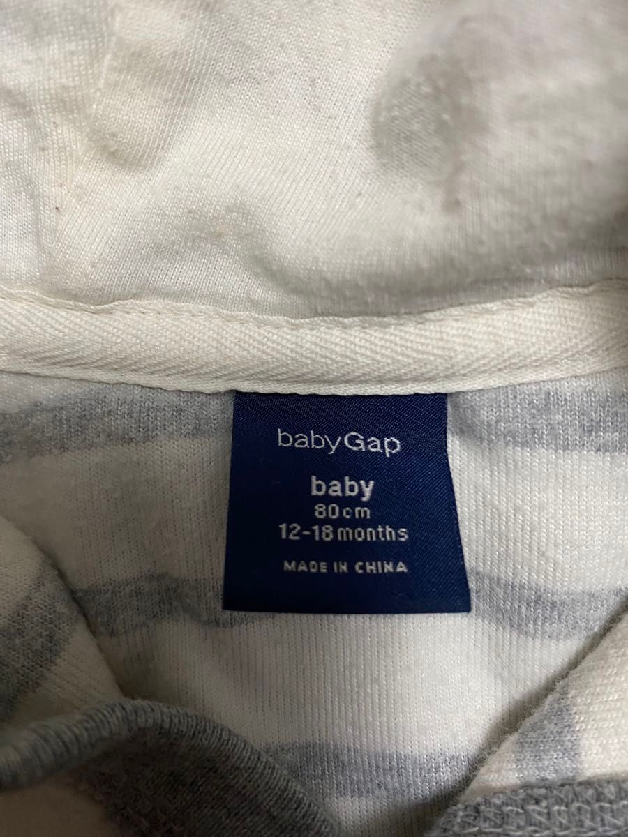 【Baby GAP】子供服：80センチ：0・1歳：12-18ヶ月：赤ちゃん：長袖