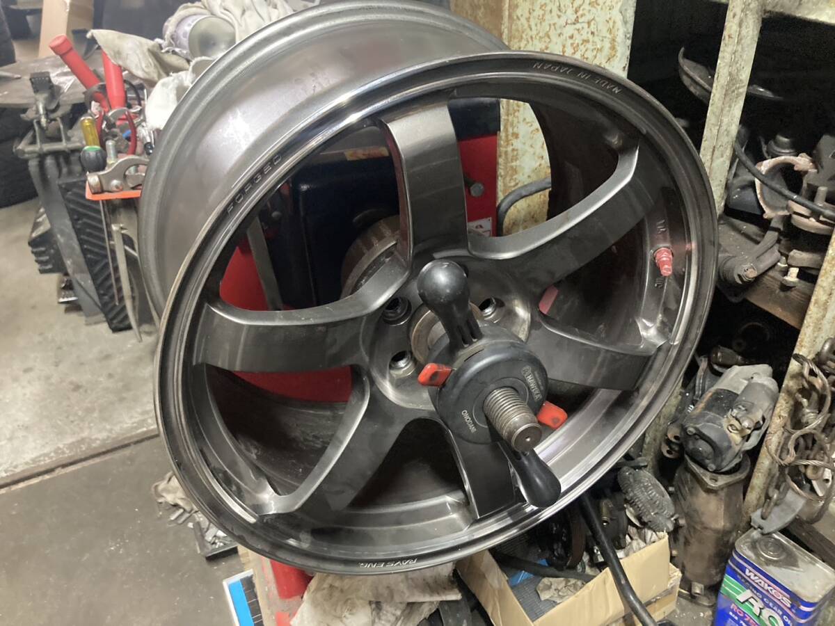 美品中古 在庫あり【4本価格】 TE37 SAGA SL 18×9.5J +45 5H PCD 100 FACE-4 トヨタ86 TOYOTA86 ハチロク brz ZN6 jdmの画像9