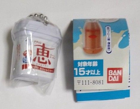 雪印メグミルク ミニチュアチャーム 乳飲料＆ヨーグルトシリーズ ナチュレ恵 megumi