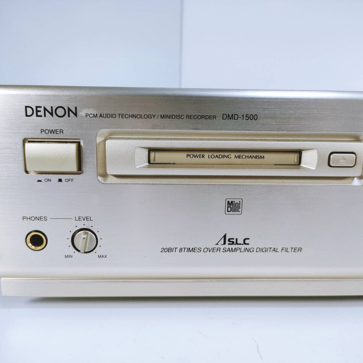  electrification has confirmed Junk DENON DMD-1500 Denon MD deck anonymity delivery 
