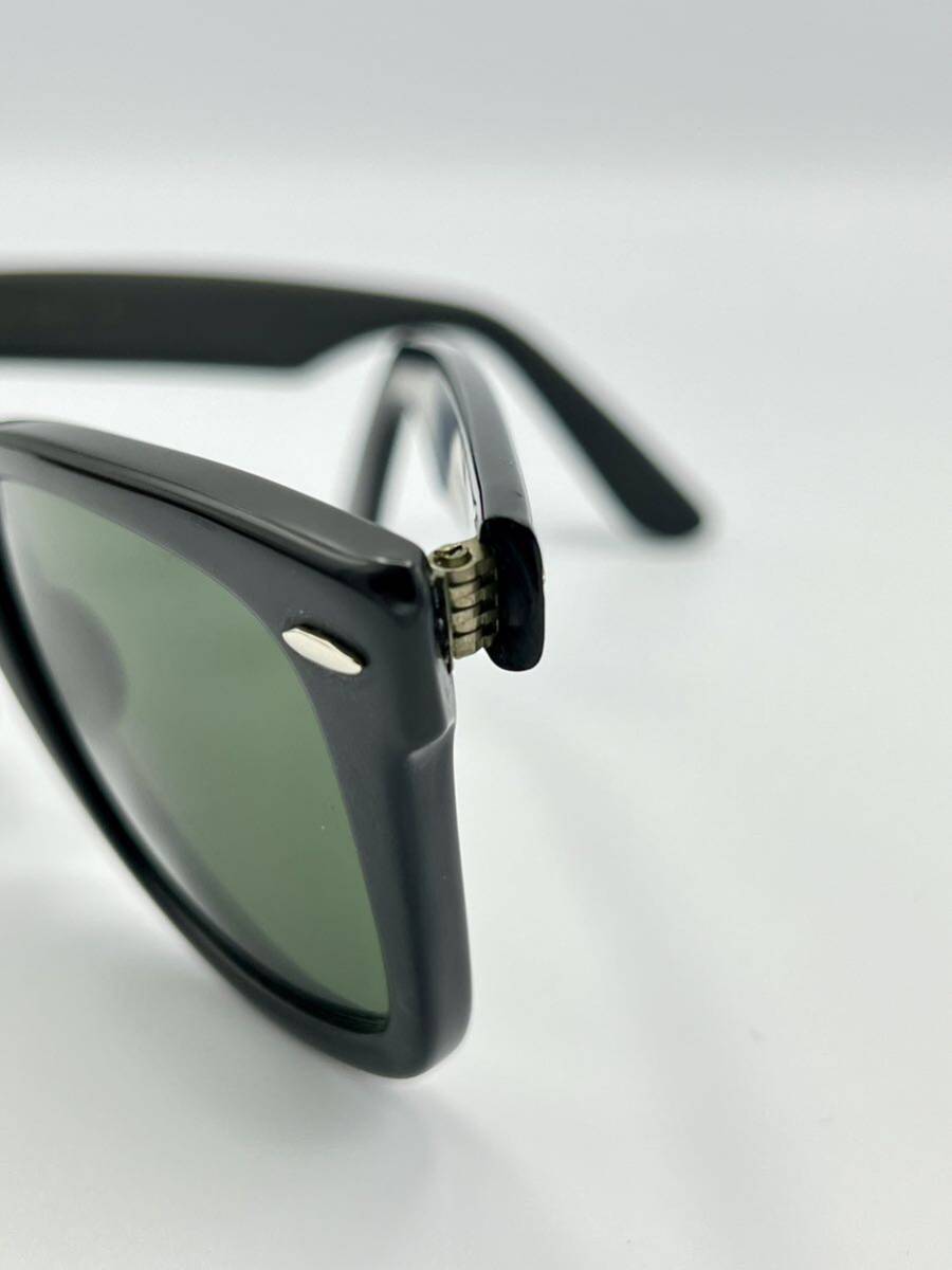 【程度良好】ヴィンテージ B&L RayBan サングラス B&L5022 Wayfarer 芯なし レイバン ウェイファーラー Ray-Ban 木村拓哉 ボシュロム の画像8