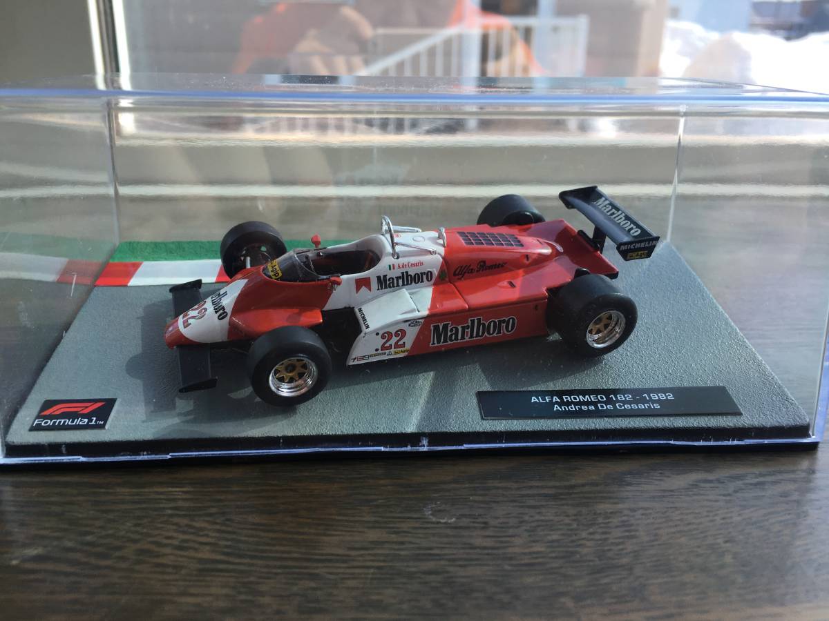 Yahoo!オークション - F1マシンコレクション アルファロメオ182 Yahoo!オークション - F1マシンコレクション アルファロメオ182