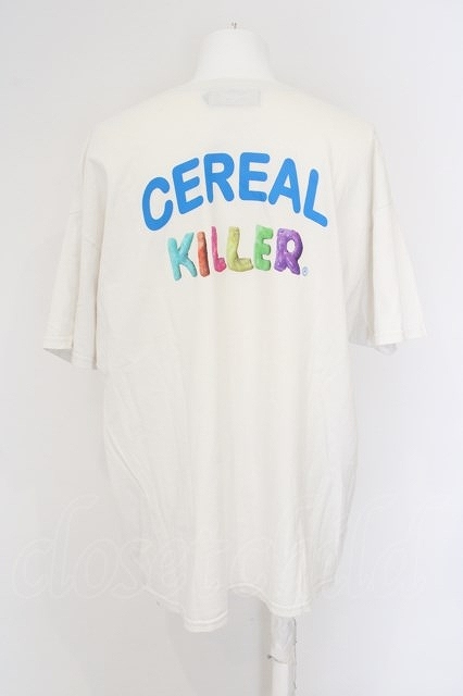 MILKBOY / CEREAL KILLER Tシャツ ホワイト O-24-03-26-066-MB-TO-OW-ZY_画像2