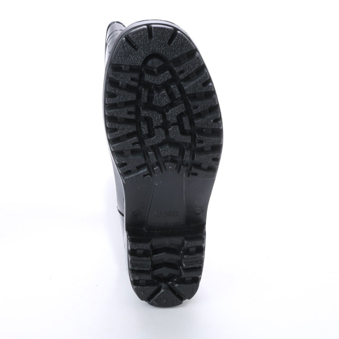  boots men's simple black boots work boots men's rain shoes new goods [16049-BLK-260]26.0cm stock one . sale 
