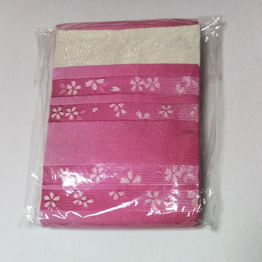 レディース　リバーシブル 半幅帯　半巾帯　小袋帯【日本製】さくら　新品・未使用