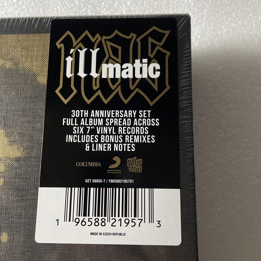 Nas / Illmatic 30th Anniversary 7 -inch Box Set // DJ Premier Large Professor Q-Tip Pete Rock Les