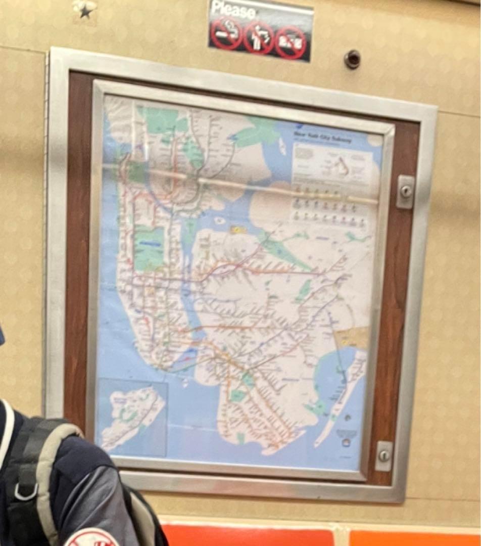 ニューヨーク Subway Map MTA 2023 / Hip Hop 50年 / New York_画像3
