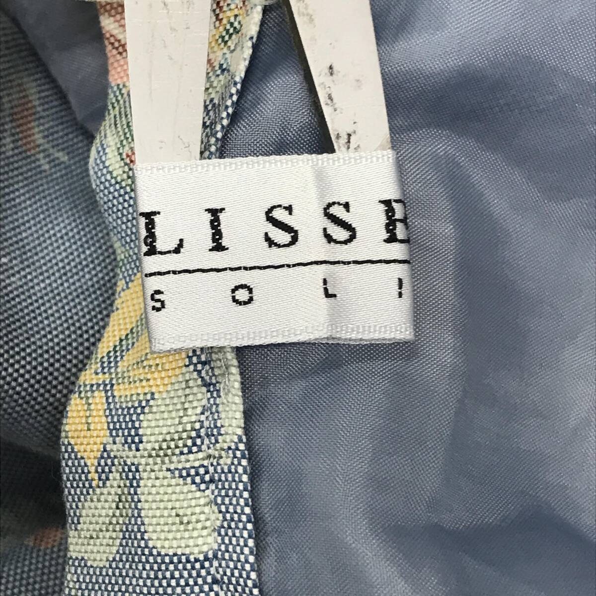 LISSEO SOLID　リセオソリッド　フレアスカート　サイズ表記なし　T-199　USED_画像7