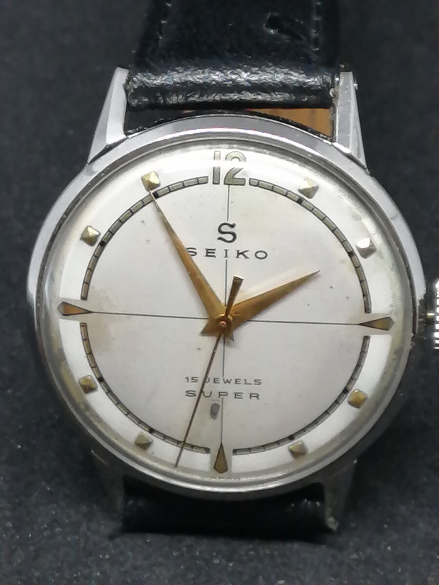 SEIKO スーパー Sマーク 手巻き 稼働品 アンティーク 腕時計の画像3