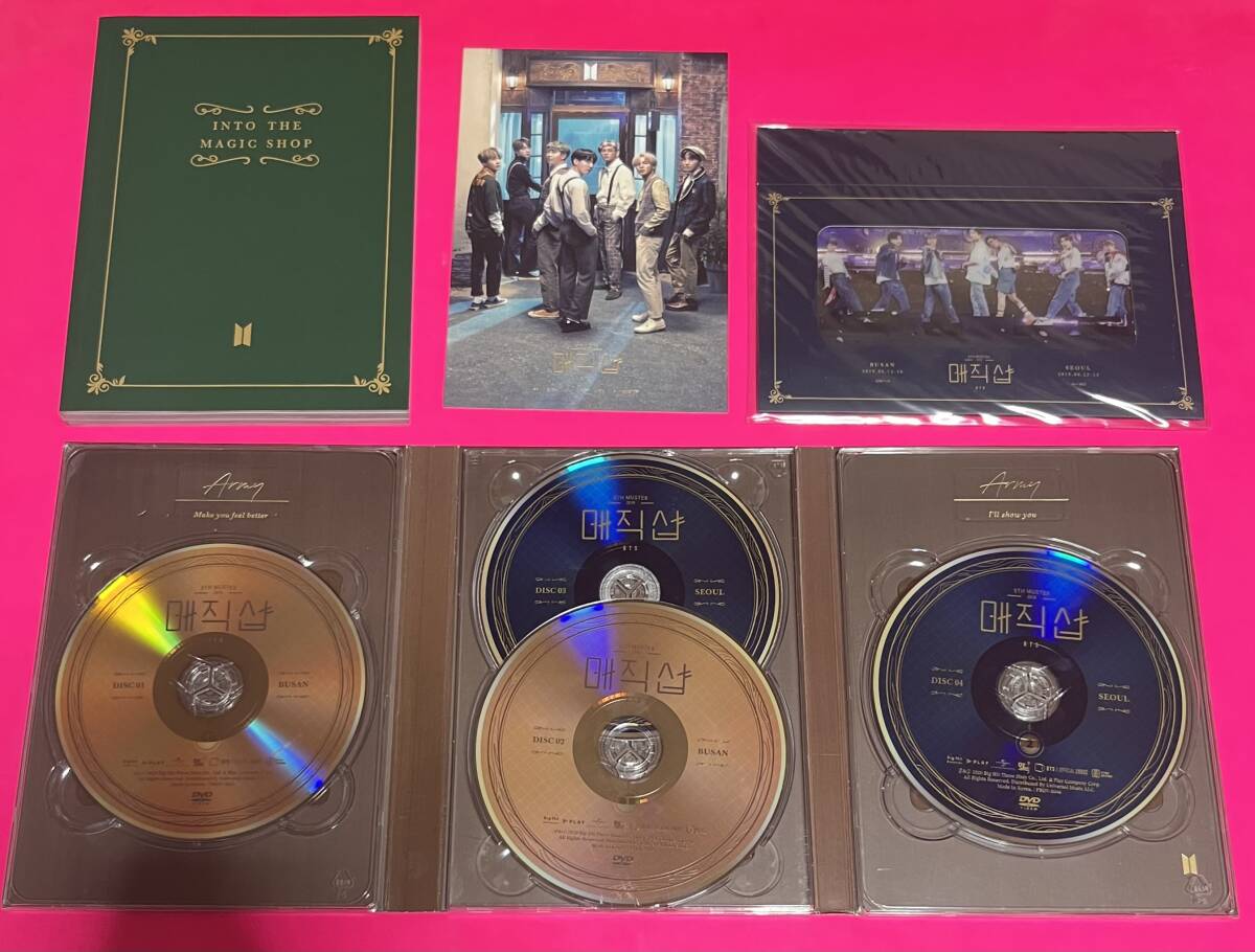 【日本語字幕付】 防弾少年団 DVD BTS 5th MUSTER MAGIC SHOP 2019 釜山 ソウル #D86の画像2