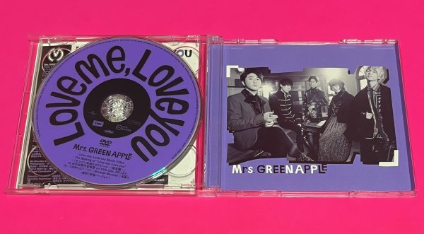 【美品】 Mrs. GREEN APPLE Love me,Love you 初回限定盤 CD+DVD ミセスグリーンアップル #D97_画像3