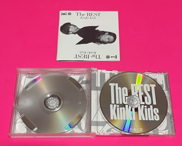 KinKi Kids The BEST 通常盤 初回プレス 3CD デビュー20年記念 ベストアルバム #D59の画像3