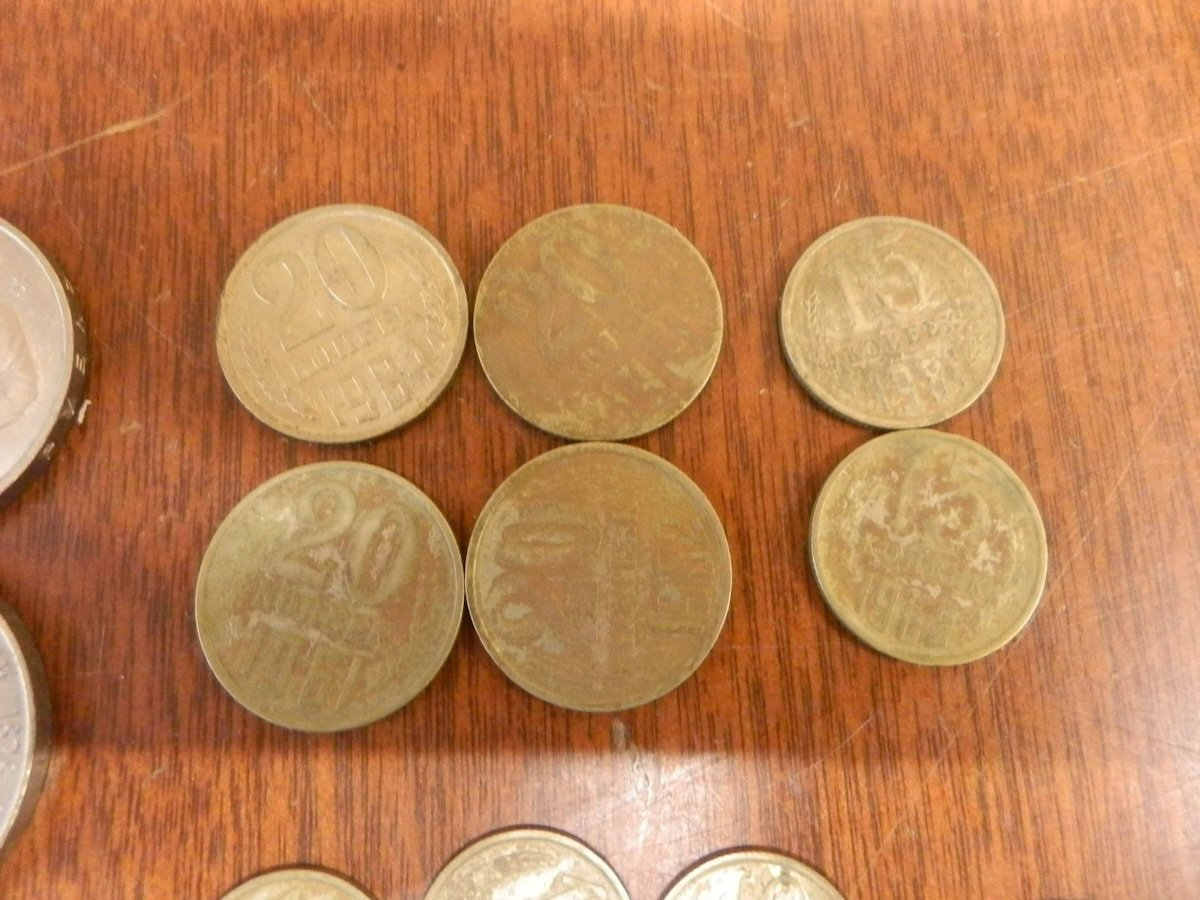 貨幣 硬貨 海外古銭 10 / ロシア ソビエト連邦 ロシア帝国 CCCP ルーブル カペイカ 重量:約245.4g まとめて大量setの画像5