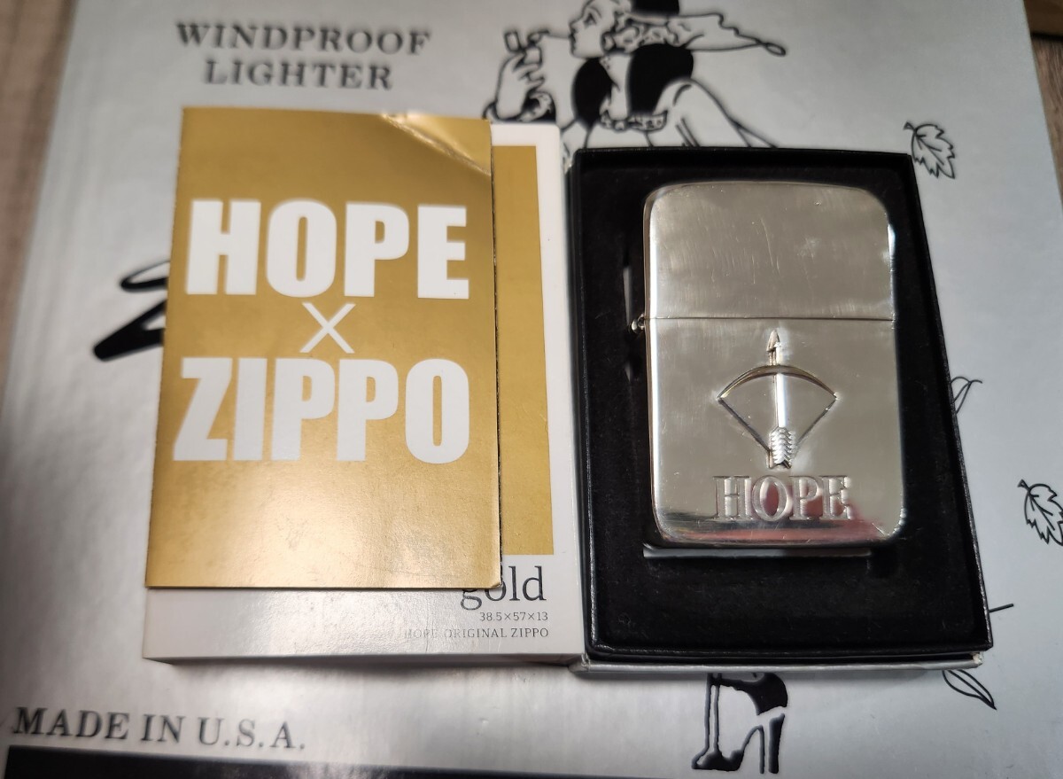 ZIPPO HOPE ホープ 50周年記念ZIPPO 2007年製の画像1