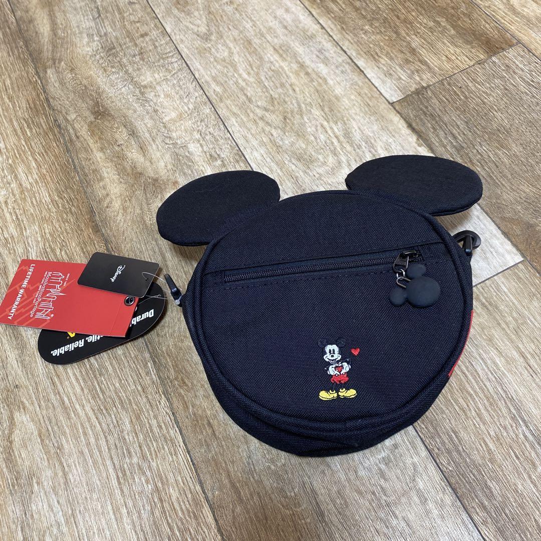  new goods limitation Manhattan Poe te-ji Mickey Mouse collection shoulder bag 