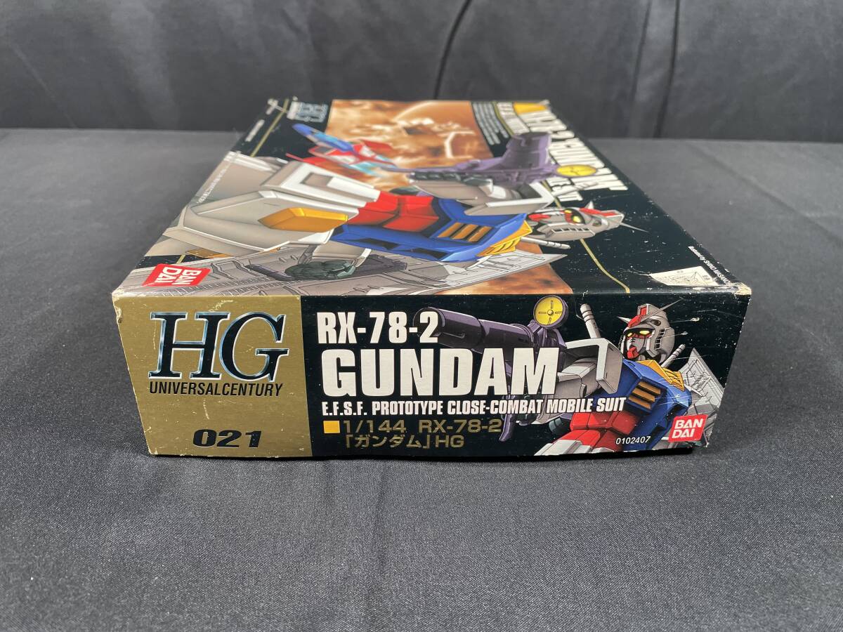 【91】BANDAI 機動戦士ガンダム RX-78-2 'GUNDAM' HGUC 021 バンダイ 1/144 未組立 プラモデルの画像4