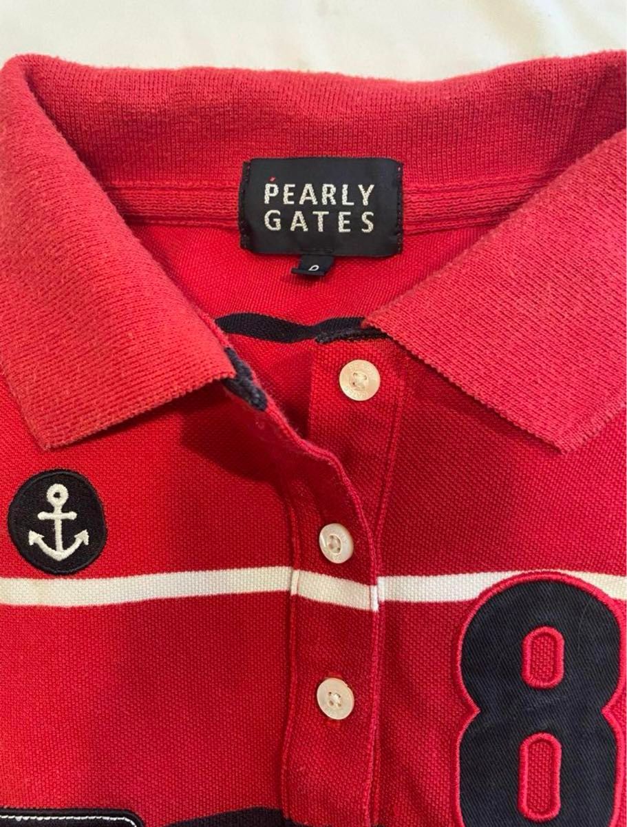 PEARLY GATES パーリーゲイツ 半袖ポロシャツ ゴルフウェア　サイズ0
