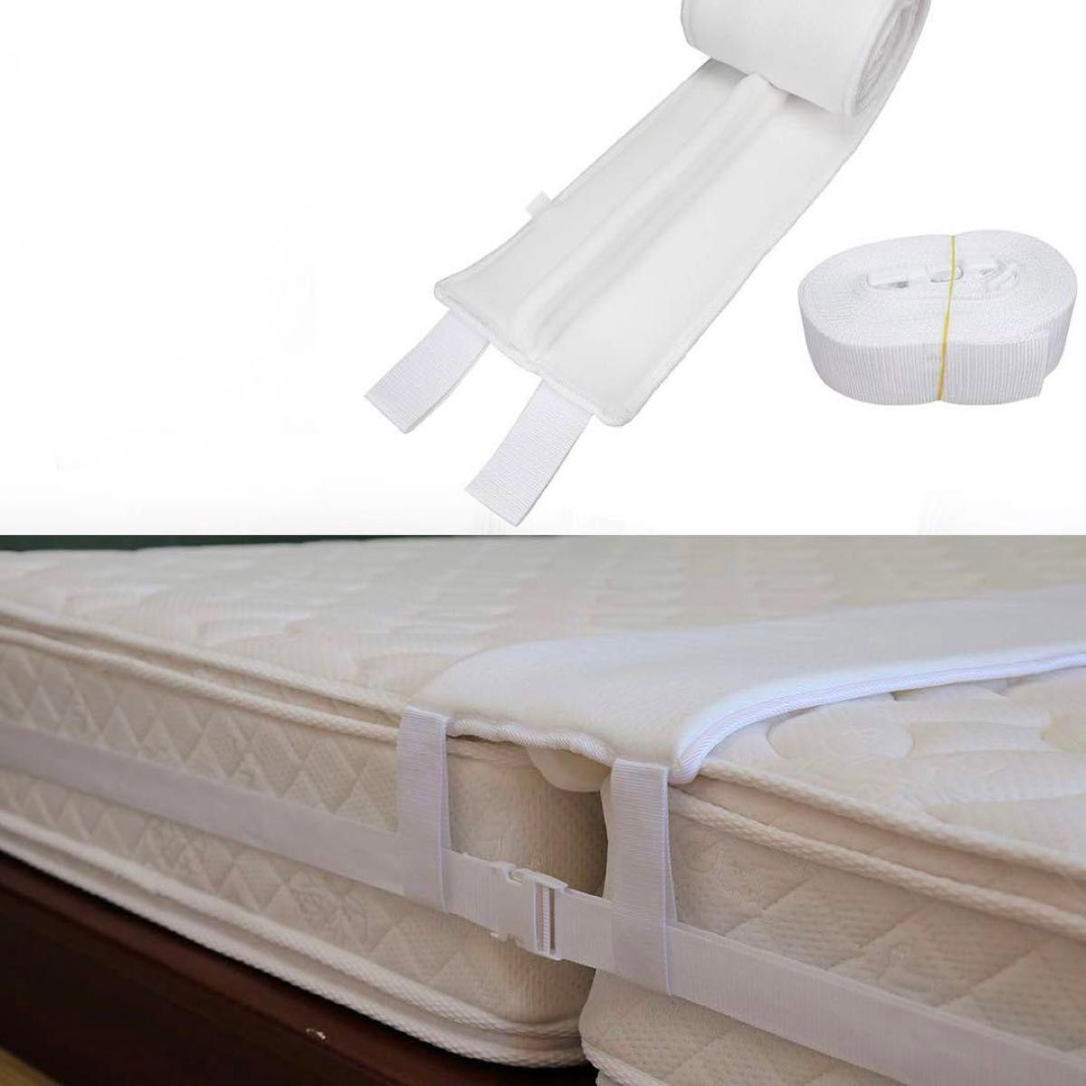 すきまパッド ベッド 固定ベルト 連結ベルト パッド幅30cm 隙間埋め マットレス用 すきまスペーサー すきま防止 ズレ防止