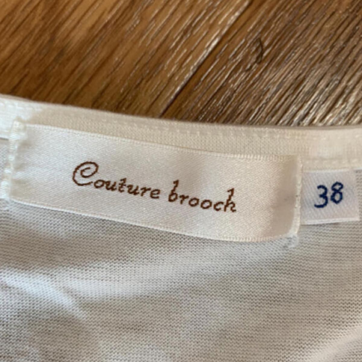 【値下げ】Couture brooch レーストップス カットソー 半袖トップス