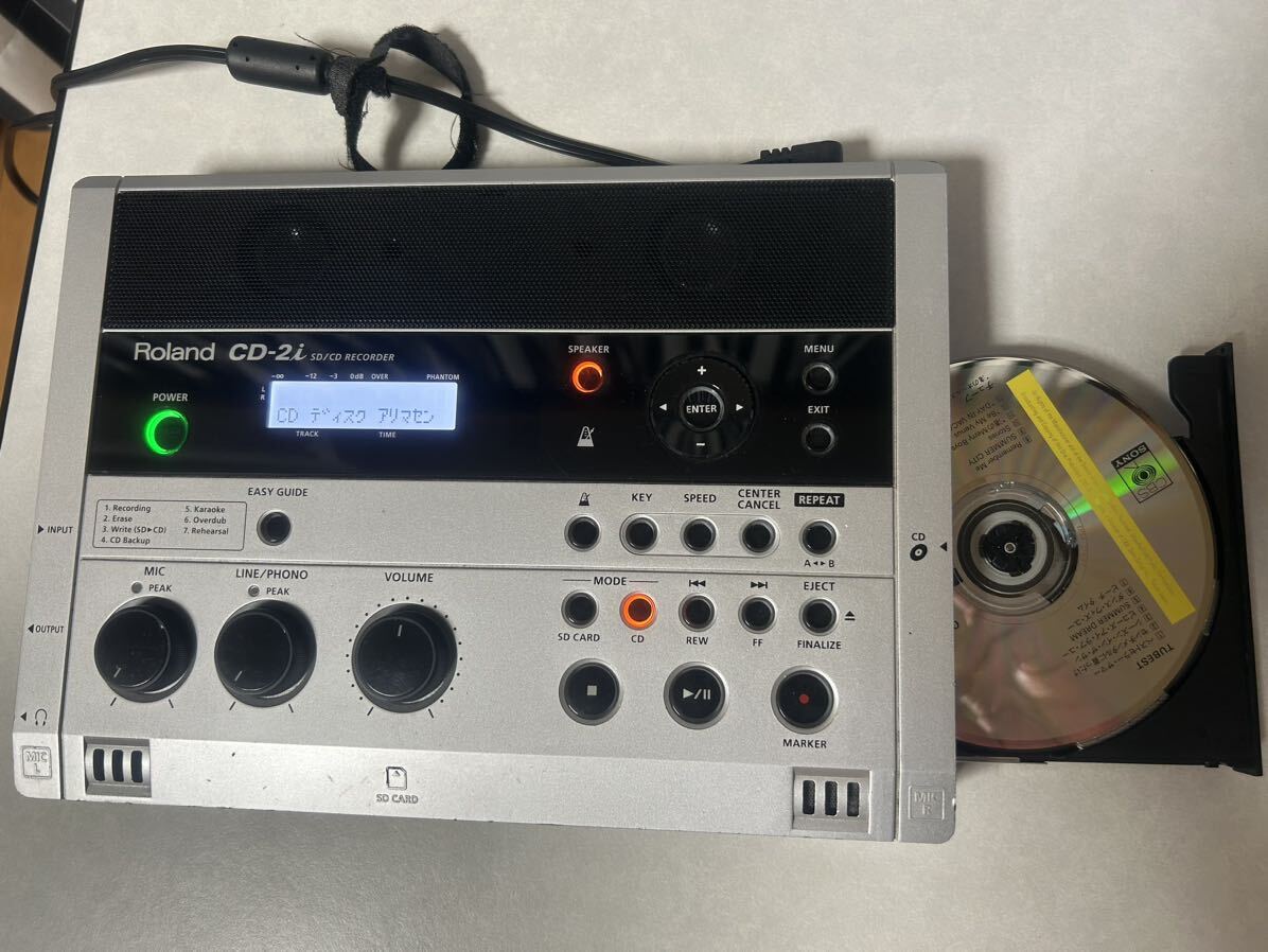 Roland CD -2i CDレコーダー の画像6