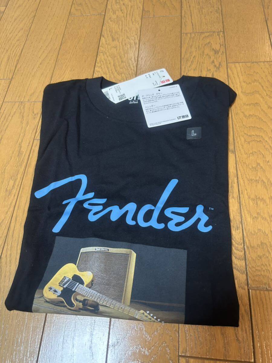 Fender ユニクロ Tシャツ 未使用品 サイズL ３枚セットUTの画像9