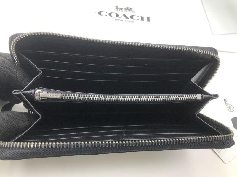 コーチ COACH 長財布 財布 シグネチャー アコーディオンラウンドジップウォレット新品 未使用 贈り物F58113 j211Cの画像8