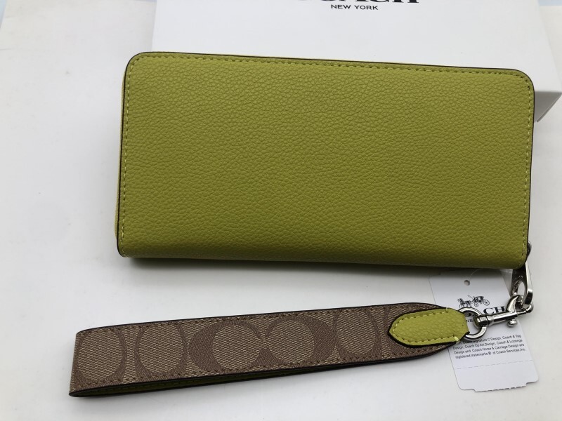 コーチ COACH 長財布 財布 シグネチャー アコーディオンラウンドジップウォレット財布 新品 未使用 贈り物 CK427 a204の画像5