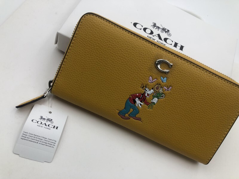 コーチ COACH 長財布 財布 シグネチャー アコーディオンラウンドジップ 