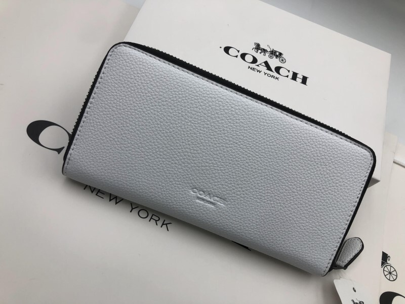 コーチ COACH 長財布 財布 シグネチャー アコーディオンラウンドジップウォレット財布 新品 未使用 贈り物87107 b241の画像6