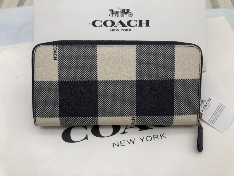 コーチ COACH 長財布 財布 シグネチャー アコーディオンラウンドジップウォレット新品 未使用 贈り物q035 F25966_画像4