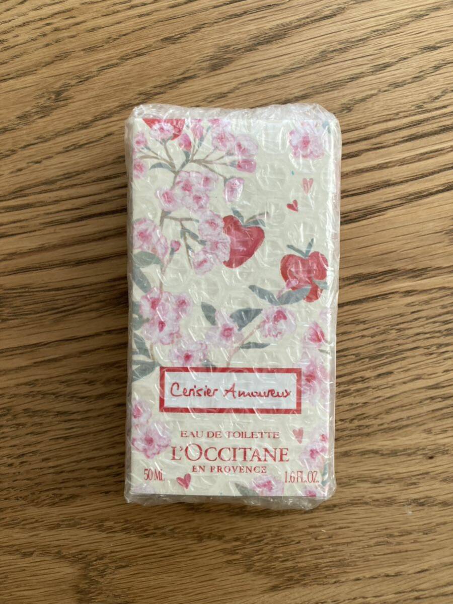 【未開封・新品／ロクシタン／L'Occitane】チェリーストロベリーオードトワレ（数量限定）★2024年限定品・香水・フレグランスの画像1