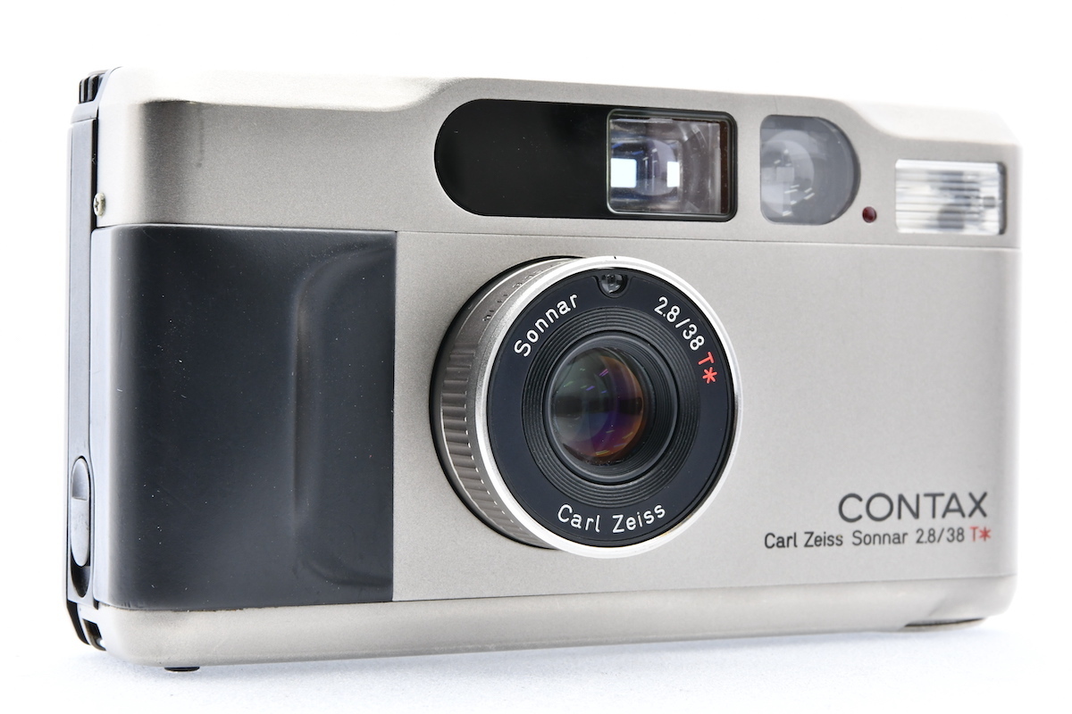CONTAX T2 チタンシルバー / Sonnar 38mm F2.8 T* コンタックス AFコンパクトフィルムカメラ の画像1