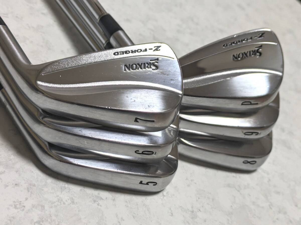 SRIXON Z-FORGED #5.6.7.8.9.P 6本セット N.S PRO 950GH NEO フレックスS スリクソン　ダンロップ