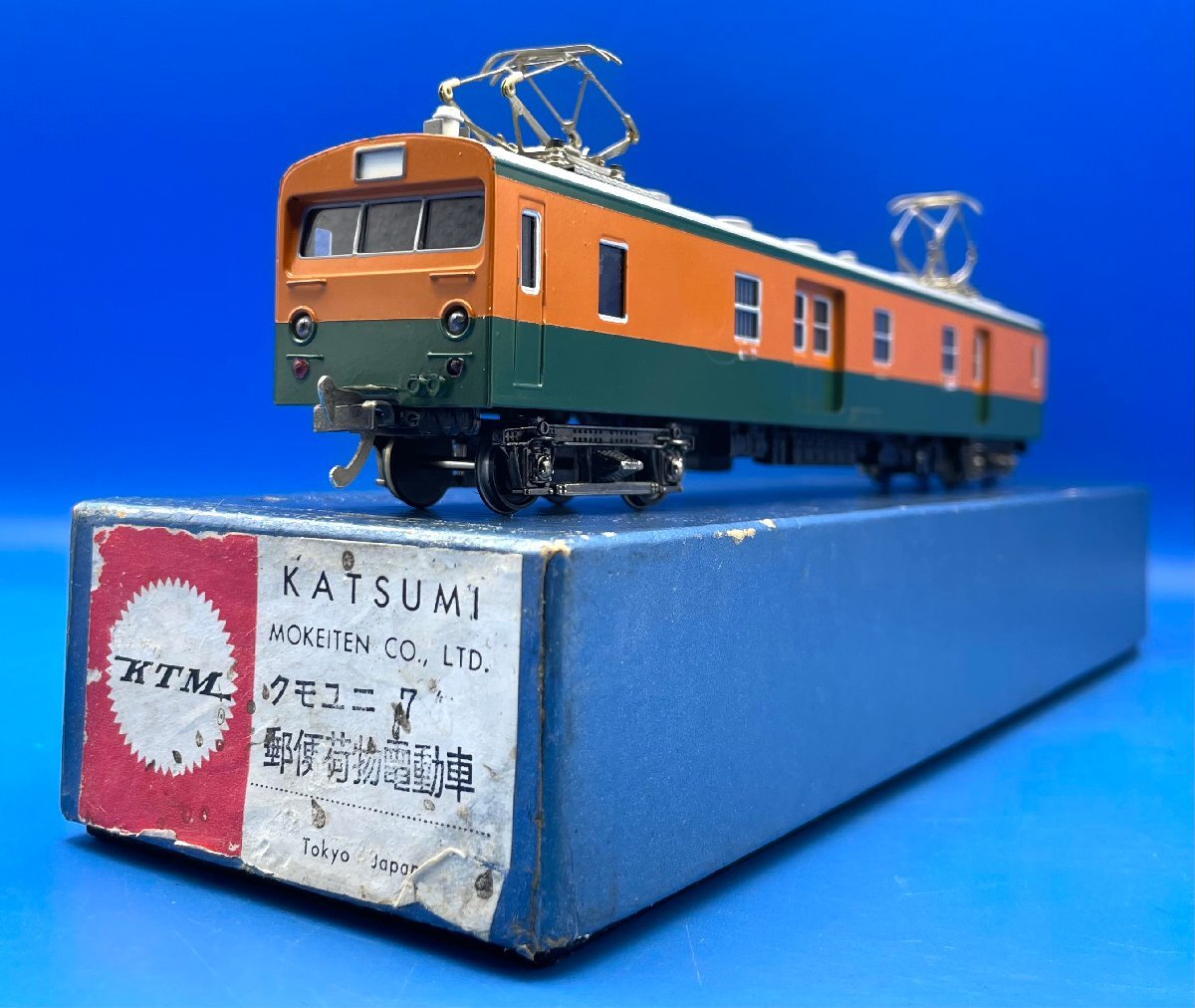 品質のいい HOゲージ ☆4DK1806 KTM 完成品 郵便荷物車 クモユニ74 カツミ JR、国鉄車輌