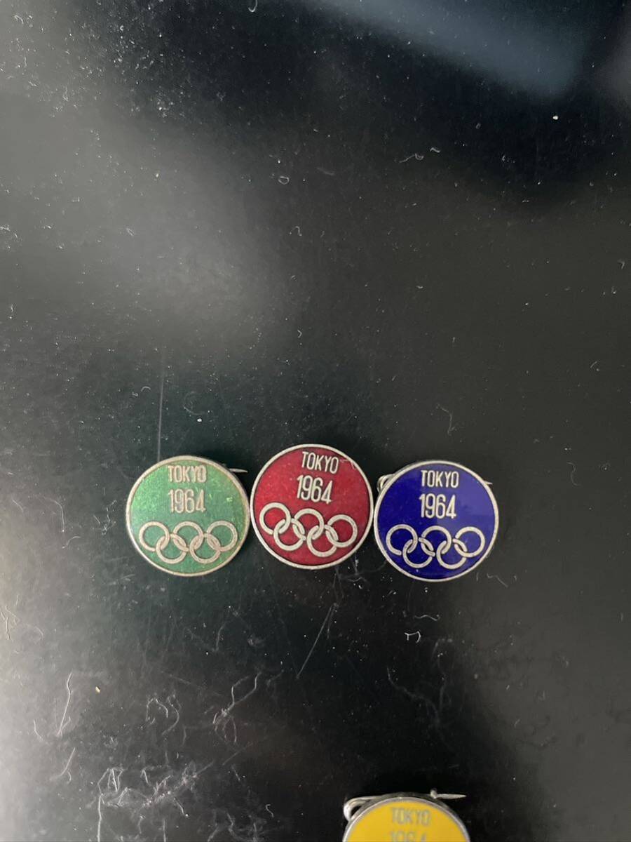 オリンピック記念バッチ1964の画像3