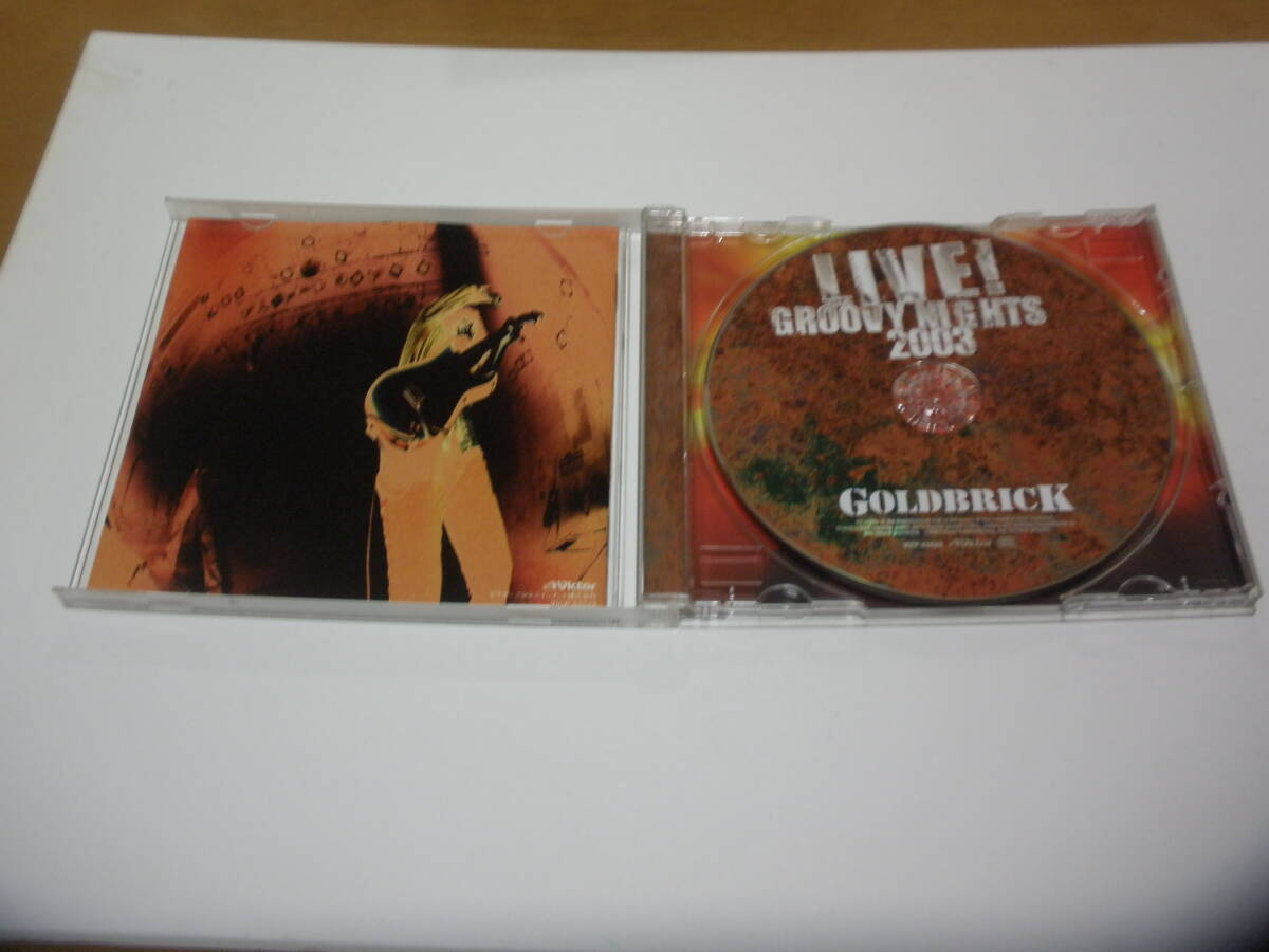 GOLDBRICK（ゴールドブリック） 　 LIVE!　GROOVY NIGHTS 2003　CD_画像3